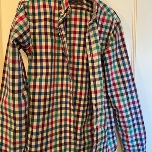 Bonobos Small-Tall button down multi color